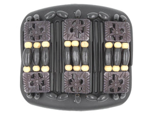 African Butterfly Hair Comb - Tripla Black 35