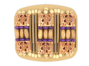 African Butterfly Hair Comb - Tripla Blonde 20