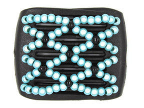 African Butterfly LadyBug Hair Comb - Black 17