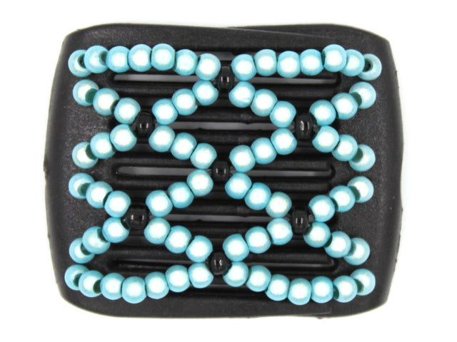 African Butterfly LadyBug Hair Comb - Black 17
