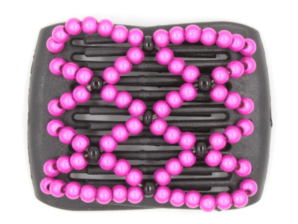 African Butterfly LadyBug Hair Comb - Black 19