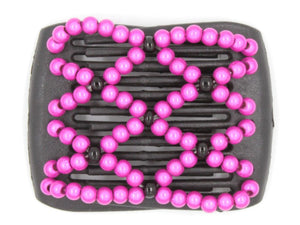 African Butterfly LadyBug Hair Comb - Black 19