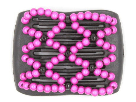 African Butterfly LadyBug Hair Comb - Black 19