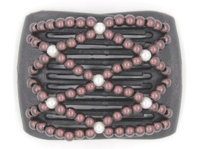African Butterfly LadyBug Hair Comb - Black 24