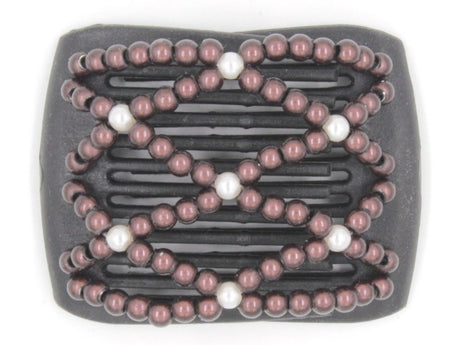 African Butterfly LadyBug Hair Comb - Black 24