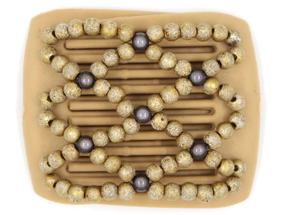 African Butterfly LadyBug Hair Comb - Blonde 09