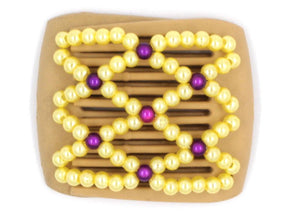 African Butterfly LadyBug Hair Comb - Blonde 16