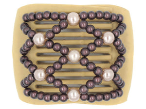 African Butterfly LadyBug Hair Comb - Blonde 22