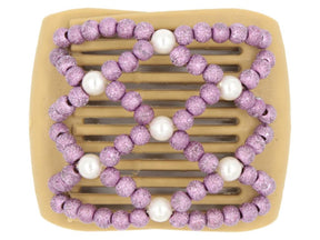 African Butterfly LadyBug Hair Comb - Blonde 27