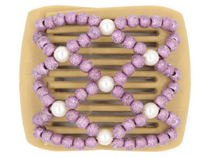 African Butterfly LadyBug Hair Comb - Blonde 27