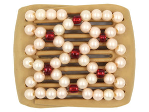 African Butterfly LadyBug Hair Comb - Blonde 38