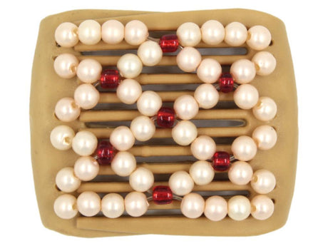 African Butterfly LadyBug Hair Comb - Blonde 38