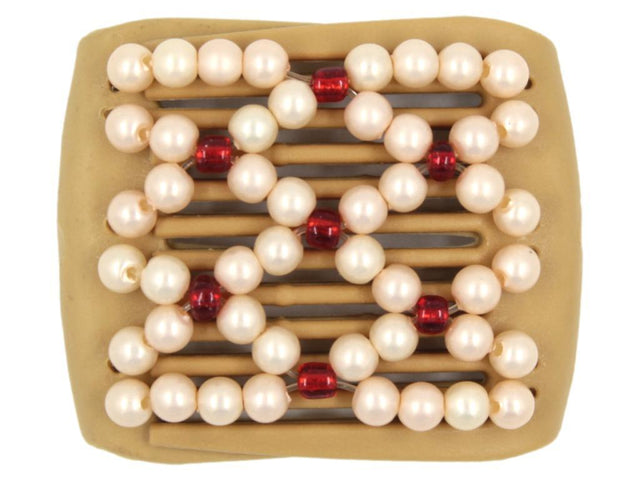 African Butterfly LadyBug Hair Comb - Blonde 38