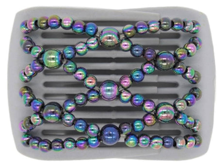 African Butterfly LadyBug Hair Comb - Gray 21