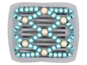 African Butterfly LadyBug Hair Comb - Gray 37