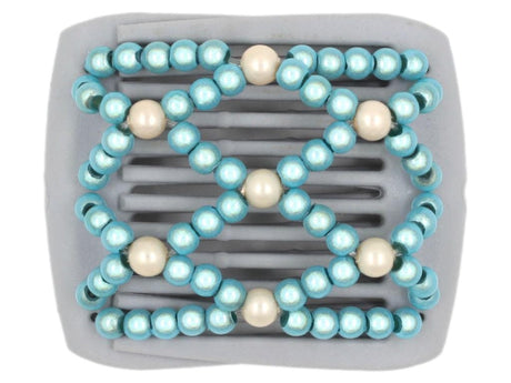 African Butterfly LadyBug Hair Comb - Gray 37