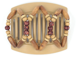 African Butterfly Thick Hair Comb - Beada Blonde 51
