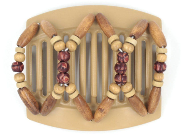 African Butterfly Thick Hair Comb - Beada Blonde 51