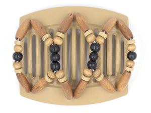 African Butterfly Thick Hair Comb - Beada Blonde 53