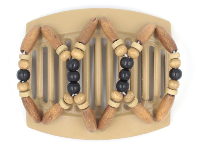 African Butterfly Thick Hair Comb - Beada Blonde 53