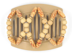 African Butterfly Thick Hair Comb - Beada Blonde 54