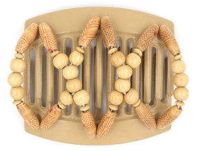African Butterfly Thick Hair Comb - Beada Blonde 63