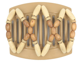 African Butterfly Thick Hair Comb - Beada Blonde 87