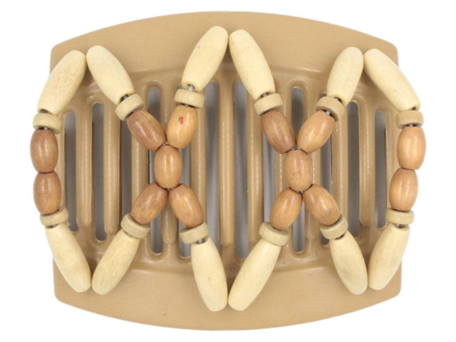 African Butterfly Thick Hair Comb - Beada Blonde 87