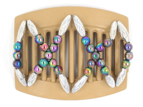 African Butterfly Thick Hair Comb - Dalena Blonde 54