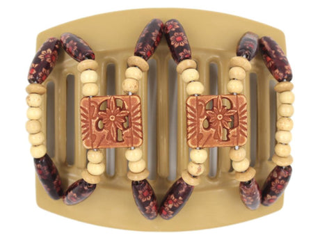 African Butterfly Thick Hair Comb - Dupla Blonde 67