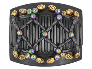 African Butterfly Thick Hair Comb - Ndalena Black 123