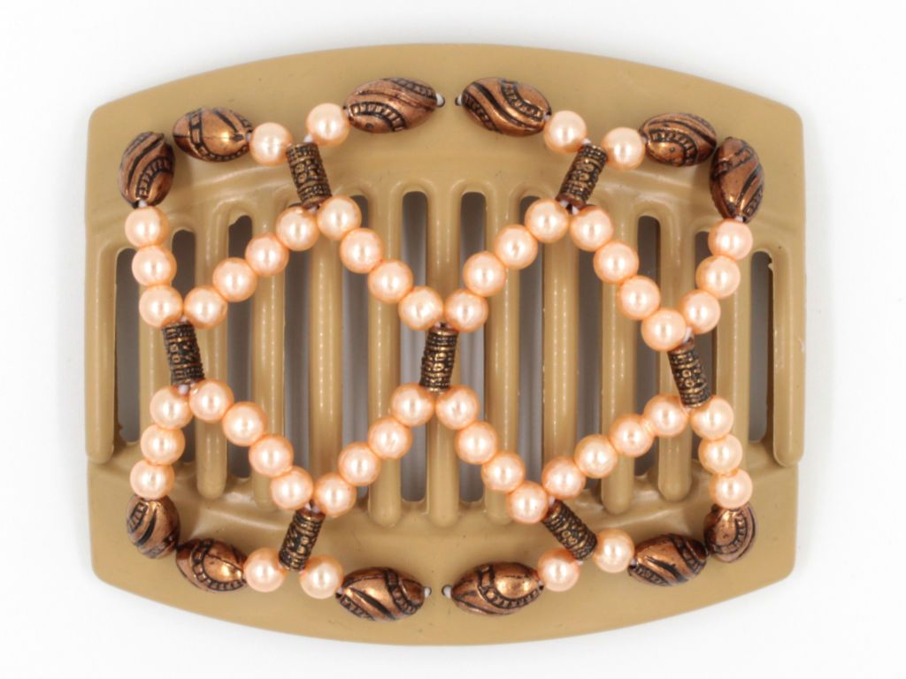 African Butterfly Thick Hair Comb - Ndalena Blonde 54
