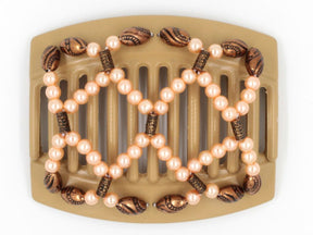 African Butterfly Thick Hair Comb - Ndalena Blonde 54