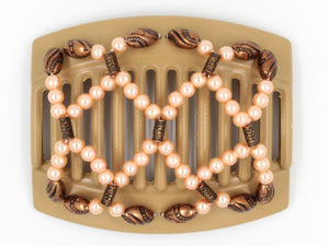 African Butterfly Thick Hair Comb - Ndalena Blonde 54