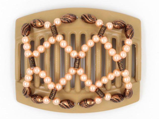 African Butterfly Thick Hair Comb - Ndalena Blonde 54