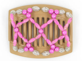 African Butterfly Thick Hair Comb - Ndalena Blonde 55