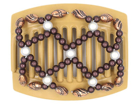 African Butterfly Thick Hair Comb - Ndalena Blonde 86