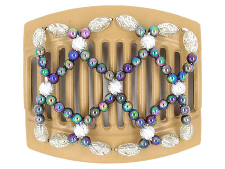 African Butterfly Thick Hair Comb - Ndalena Blonde 89