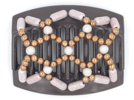 African Butterfly Thick Hair Comb - Ndalena Brown 111