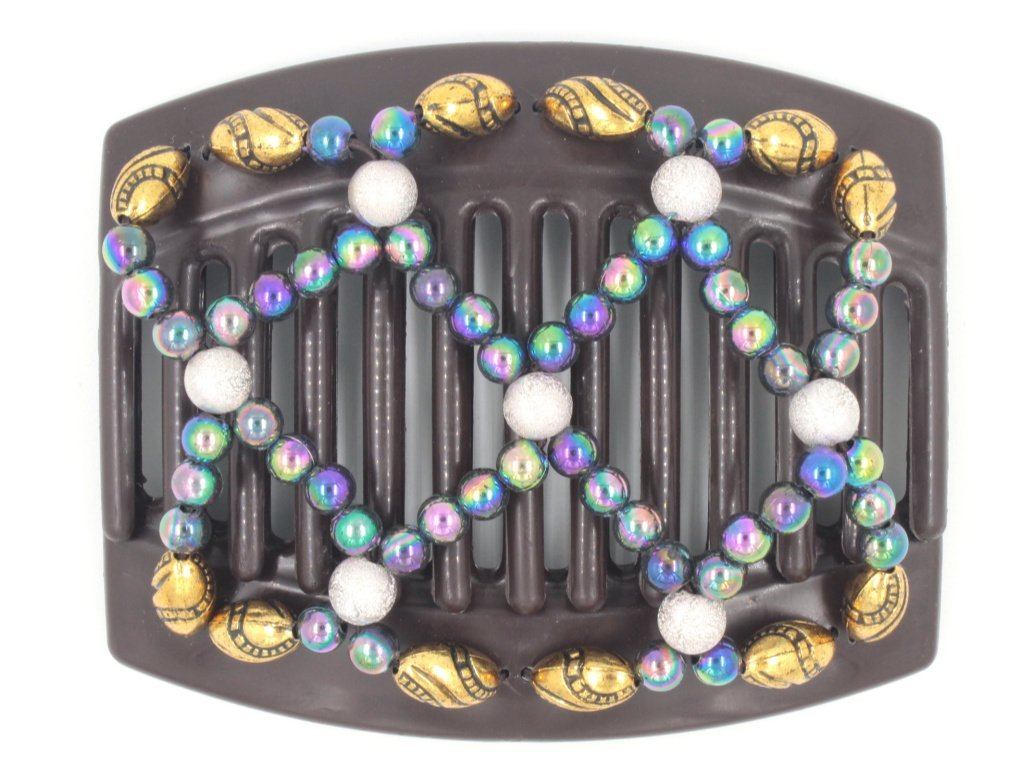 African Butterfly Thick Hair Comb - Ndalena Brown 113