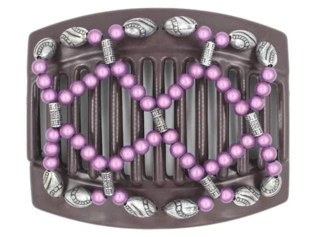 African Butterfly Thick Hair Comb - Ndalena Brown 130