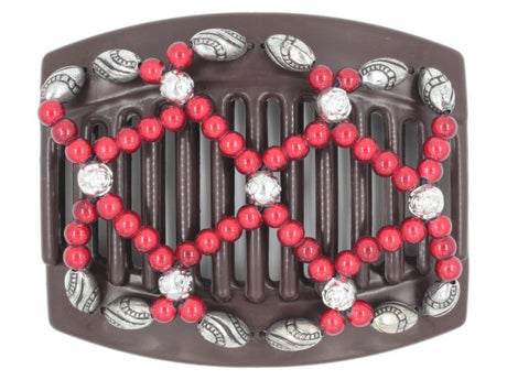 African Butterfly Thick Hair Comb - Ndalena Brown 131
