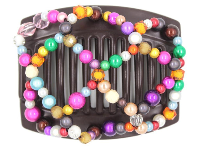 African Butterfly Thick Hair Comb - Ndalena Brown 138