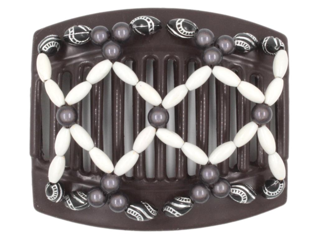 African Butterfly Thick Hair Comb - Ndalena Brown 148
