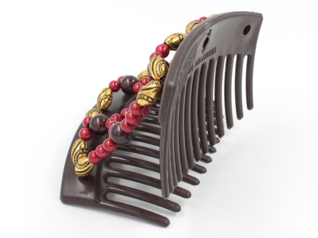 African Butterfly Thick Hair Comb - Ndalena Brown 158