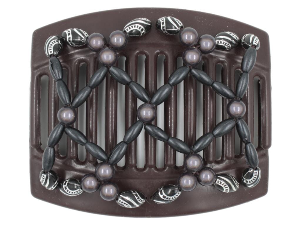African Butterfly Thick Hair Comb - Ndalena Brown 159