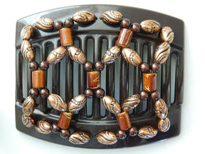 African Butterfly Thick Hair Comb - Ndalena Brown 18