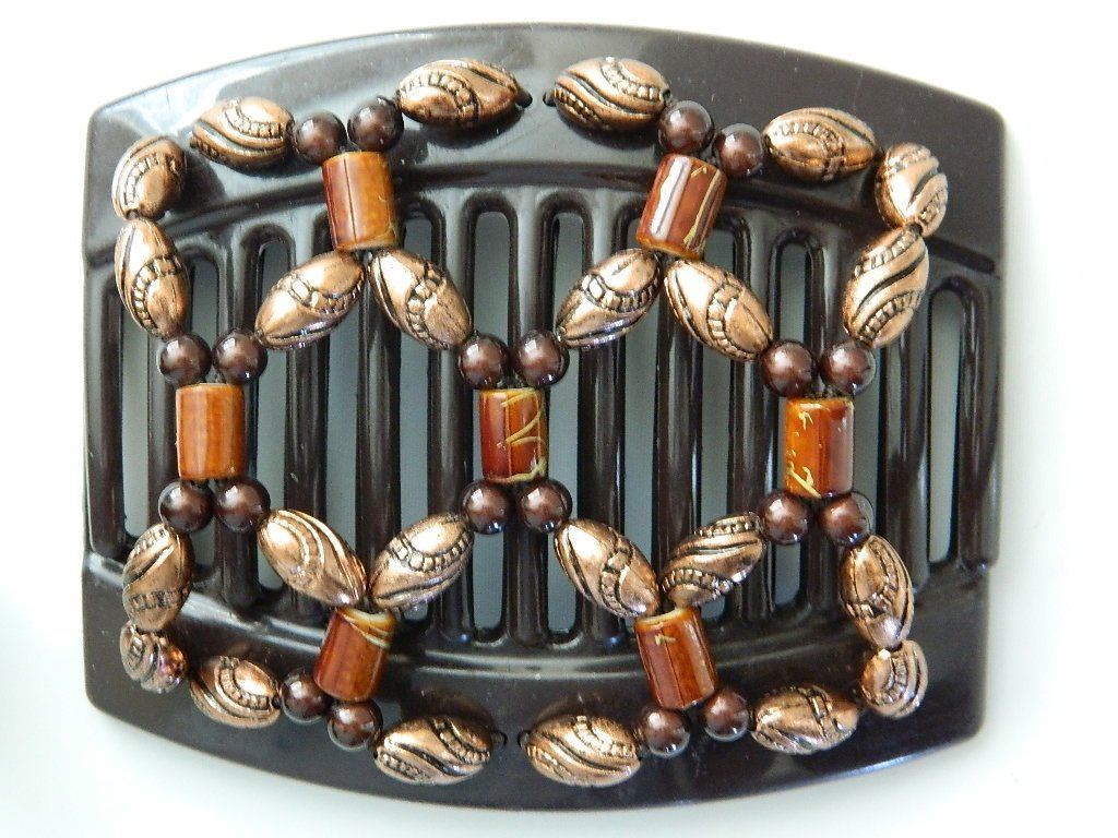 African Butterfly Thick Hair Comb - Ndalena Brown 18