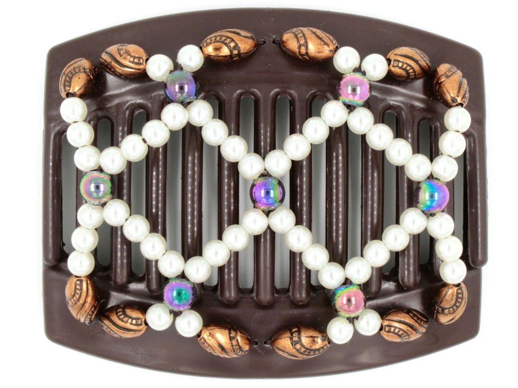 African Butterfly Thick Hair Comb - Ndalena Brown 99