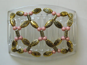 African Butterfly Thick Hair Comb - Ndalena Clear 11